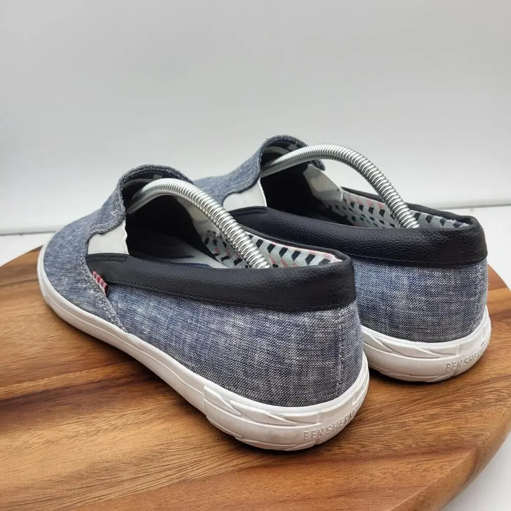 Ben Sherman  Shoes Mens Size 12‎ Blue Bradford Slip On  Loafers Casual